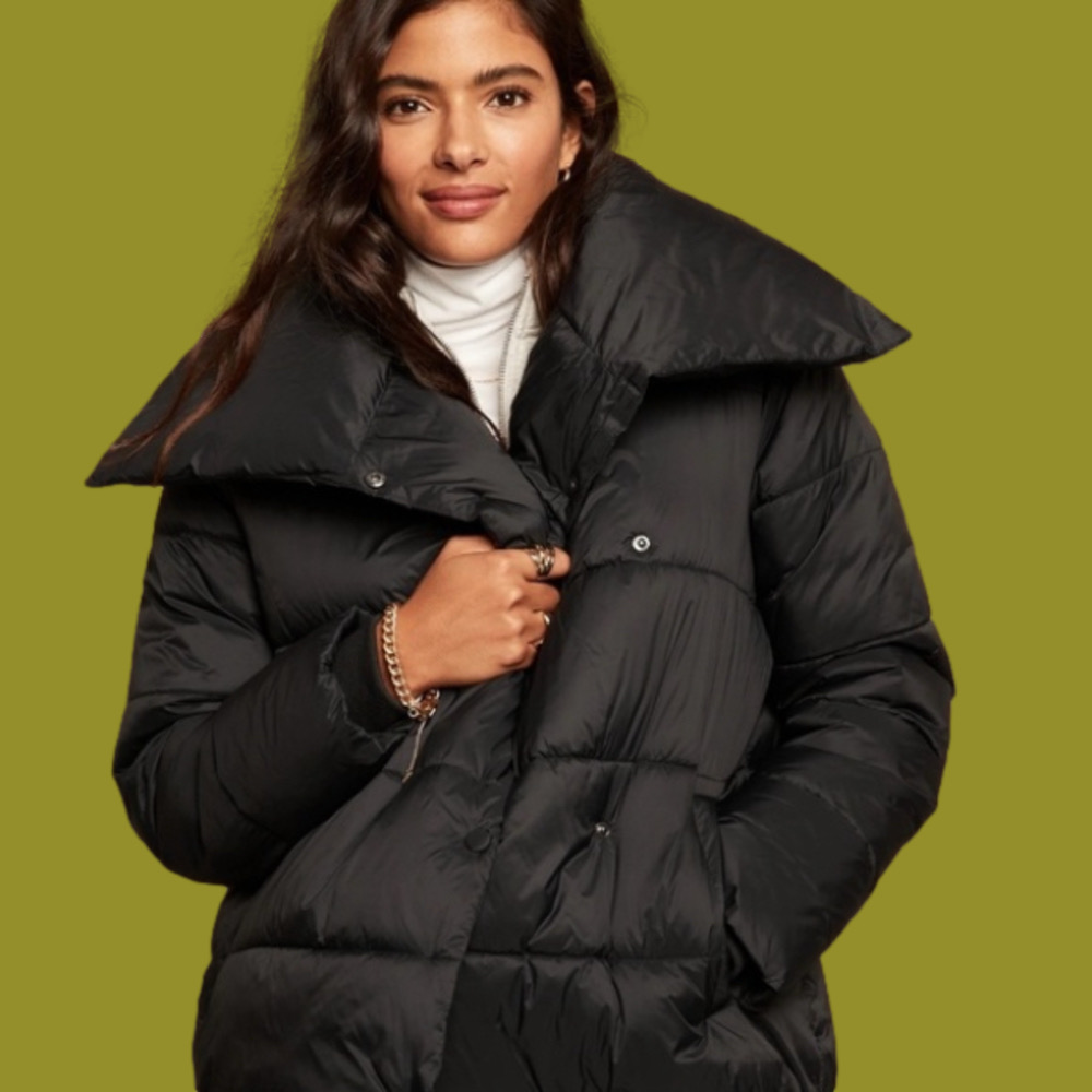 Banana Republic Petite Funnel-Neck Puffer Jacket NWT - Picture 13 of 13